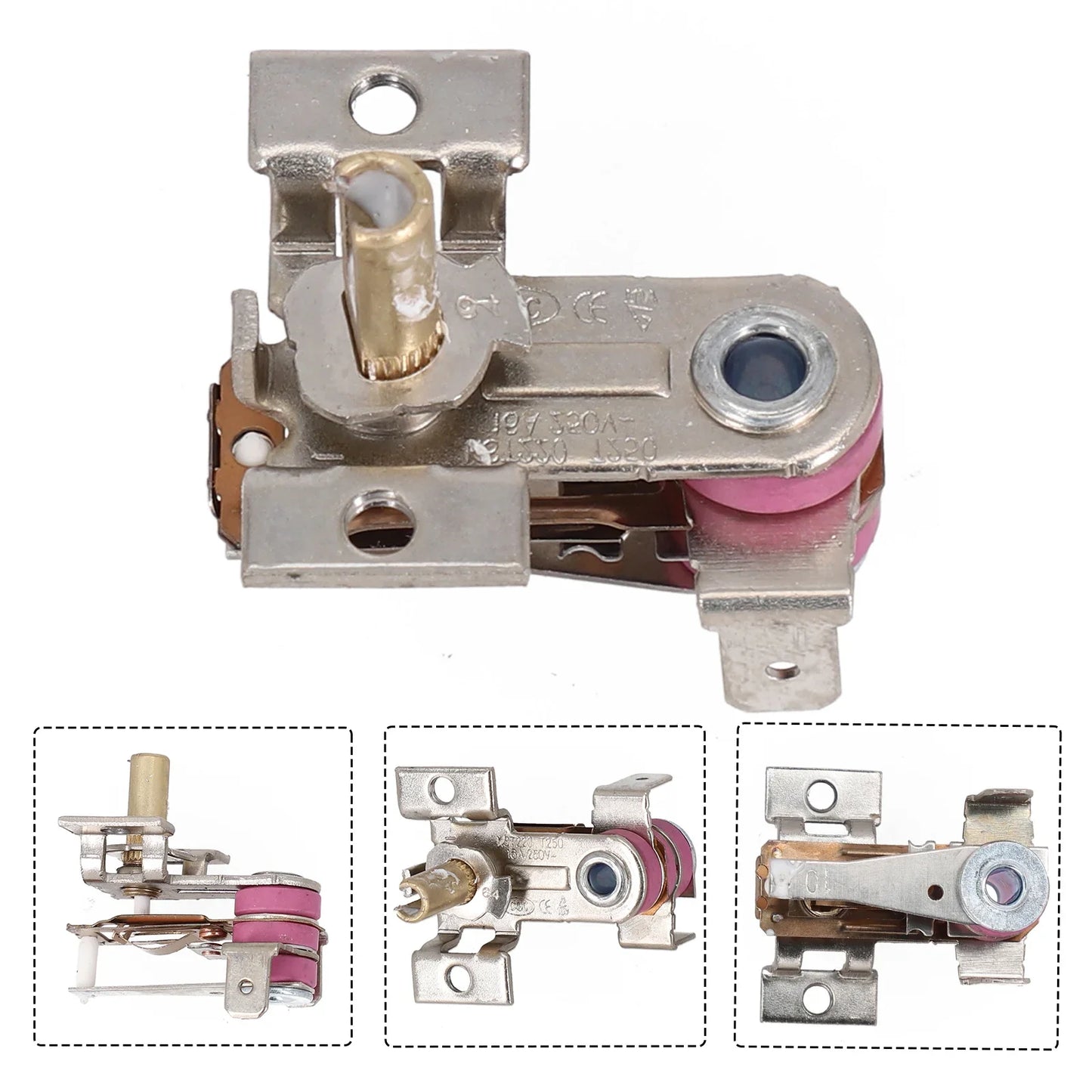KST-220 Bimetal Thermostat Temperature Switch 90°C 16A 250V