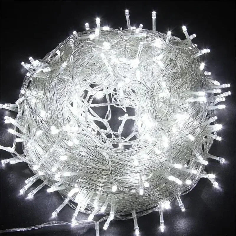 10M LED Fairy String Lights | 100 LEDs, 8 Modes, Indoor & Outdoor