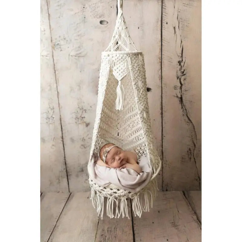 Crochet Hammock Newborn Photography Props | Baby Photo Posing