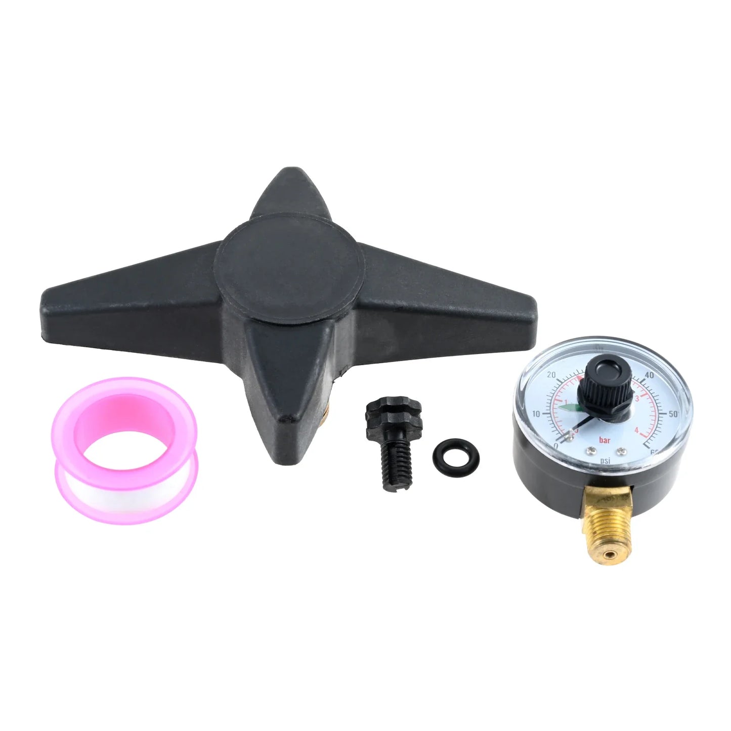 Star-Clear Plus Filter Kit: Knob, Vent Valve & Pressure Gauge