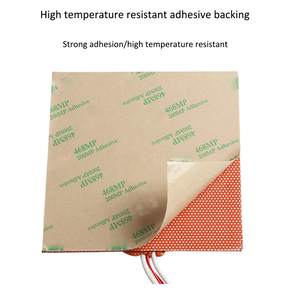 100*100mm 24V 75W Imported Material Heat Bed Heating Pad for VONON0.1/0.2 3D Printer Accessories Peaceful Pleasures Health and Wellness
