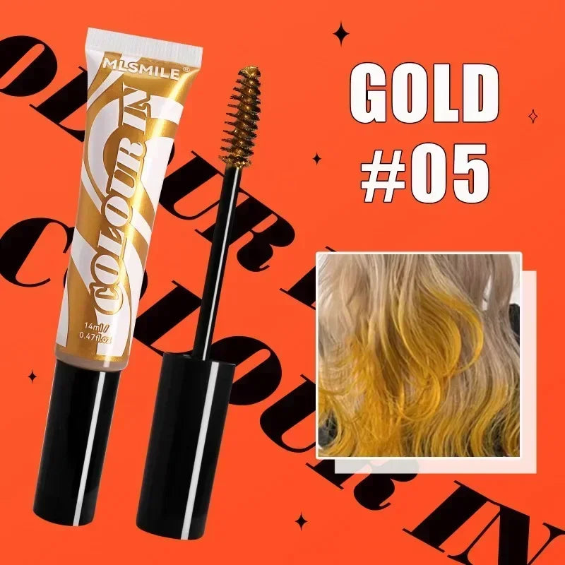 Temporary Hair Color Wax Chalk – Washable DIY Dye, Non-Toxic