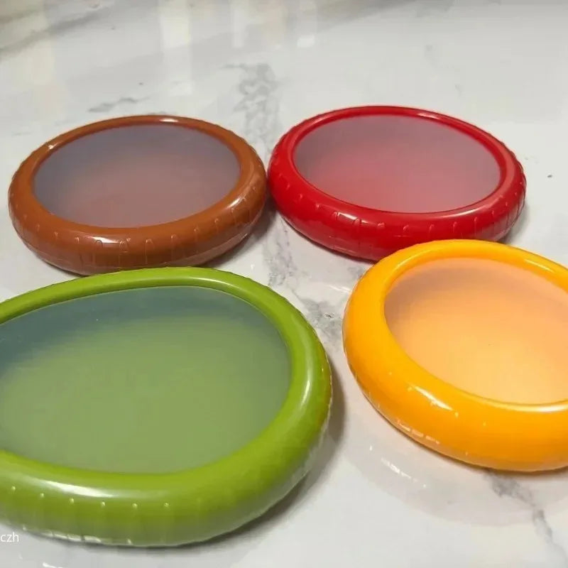 4Fresh Fruit Storage Box, Fruit Saver Containers,Fruit Storage Containers,Reusable Silicone Food Savers Fridge Storage Boxes Peaceful Pleasures Health and Wellness