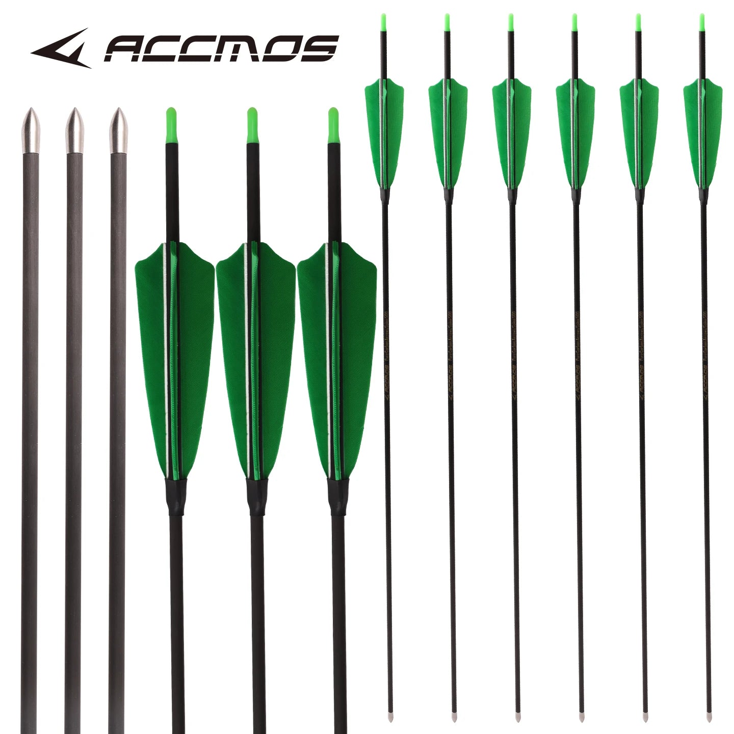 12 ID4 Carbon Arrows Spine 350 1800- 27 28 29 32 Recurve Compound Bow