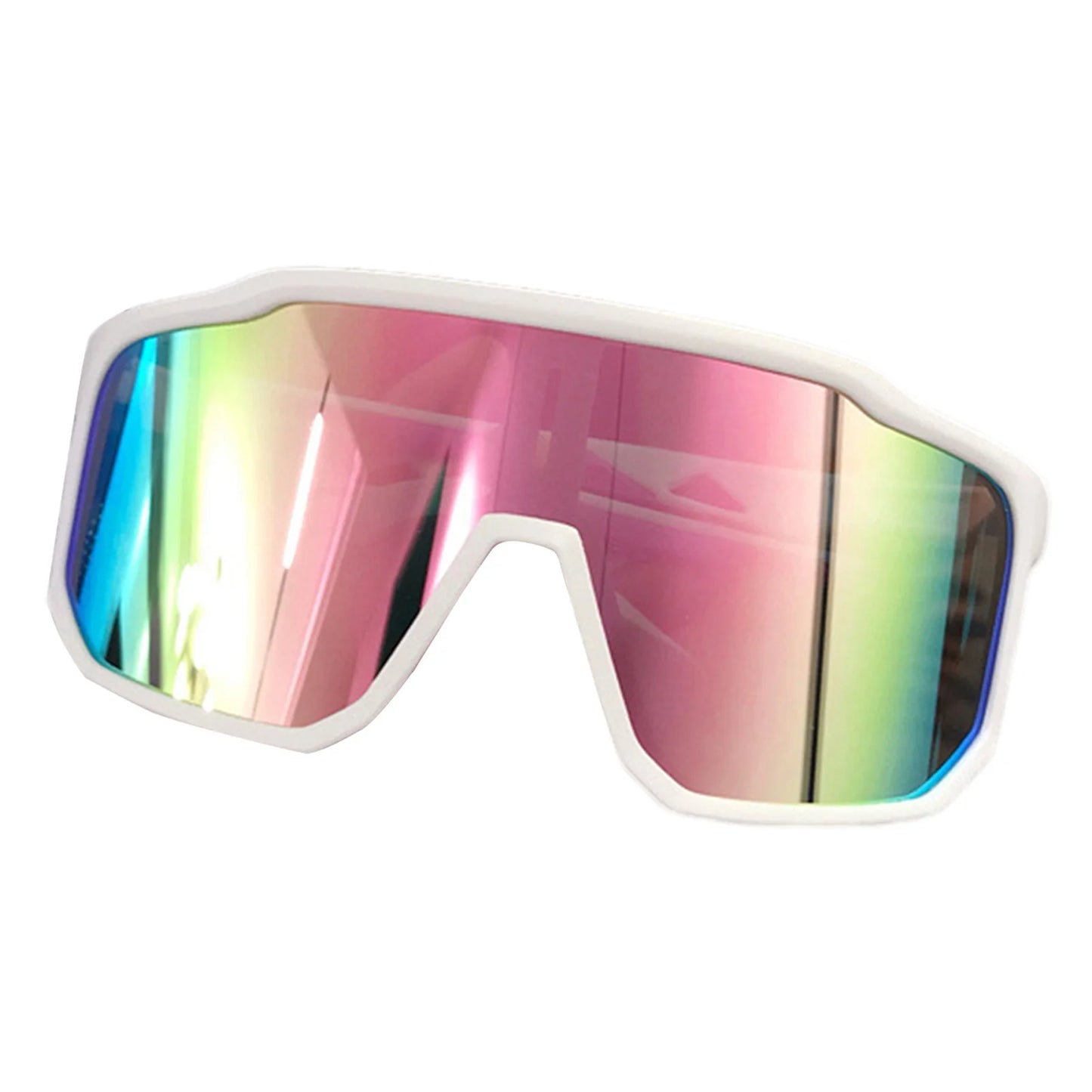 Windproof Cycling Glasses Lightweight Large Frame Sun Protection Goggles for Women and Girls Outdoor Wearings Peaceful Pleasures Health and Wellness A