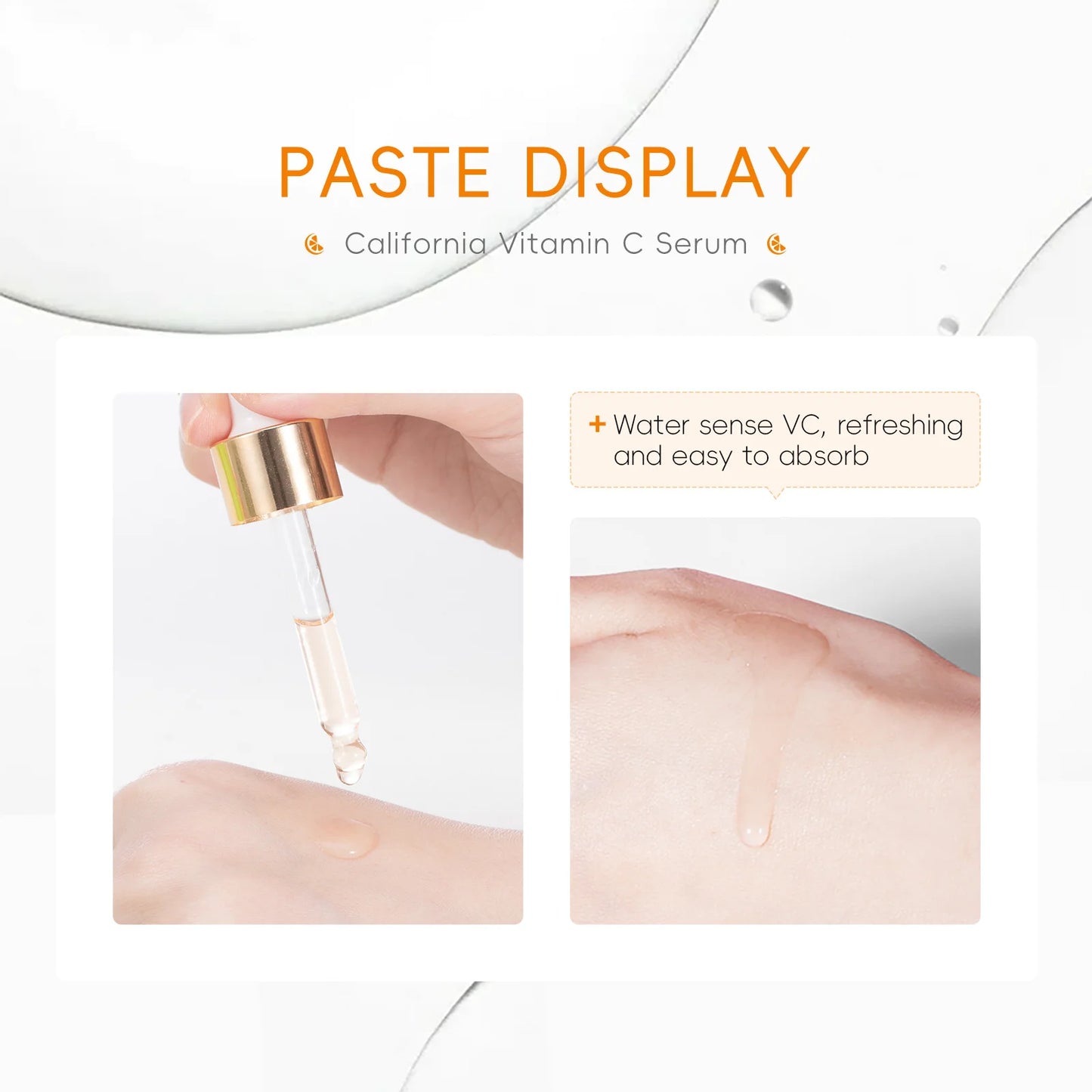 Vitamin C Whitening Serum Freckle Remove Essence Fade Pigmentation Melasma Dark Spots Corrector Repair Serum Korean Skin Care Peaceful Pleasures Health and Wellness