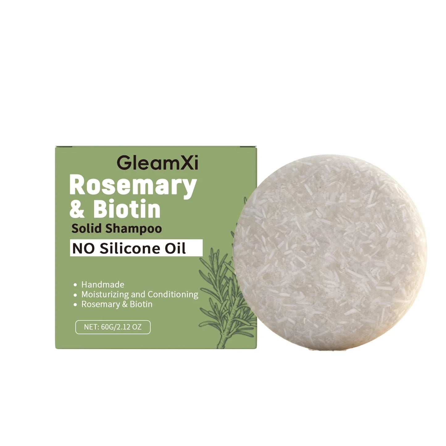 Rosemary Biotin Shampoo Bar – Hair Growth & Anti-Hair Loss