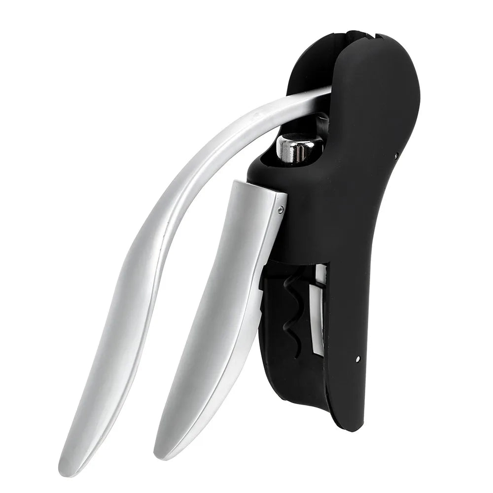 Professional Wine Opener Corkscrew Set – Lever Bottle Opener with Foil Cutter & Cork Drill