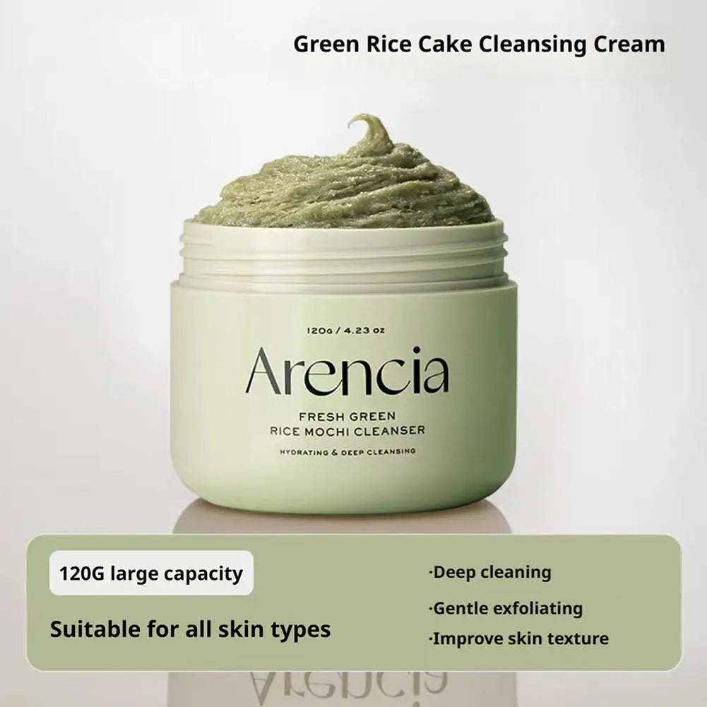 Arencia Fresh Green Rice Mochi Cleanser 120g Peaceful Pleasures Health and Wellness