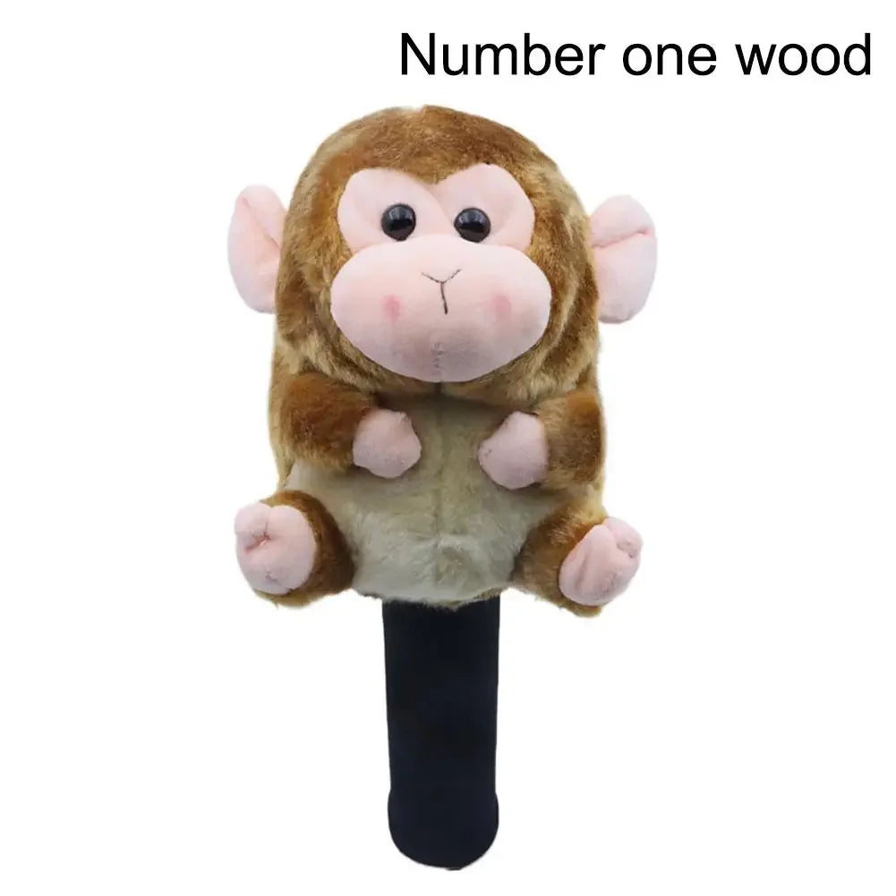 Animal Golf Headcovers for Fairway #3#5 Woods Cover High Quality Golf Headcovers Protector Accessories Mascot Novelty Cute Gift Peaceful Pleasures Health and Wellness G