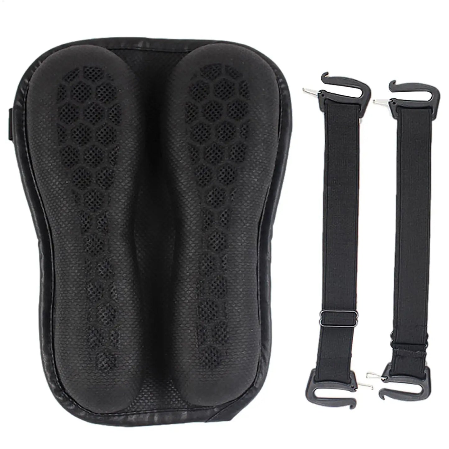 Motorcycle Gel Seat Cushion – 3D Honeycomb Shock Absorbing Pad
