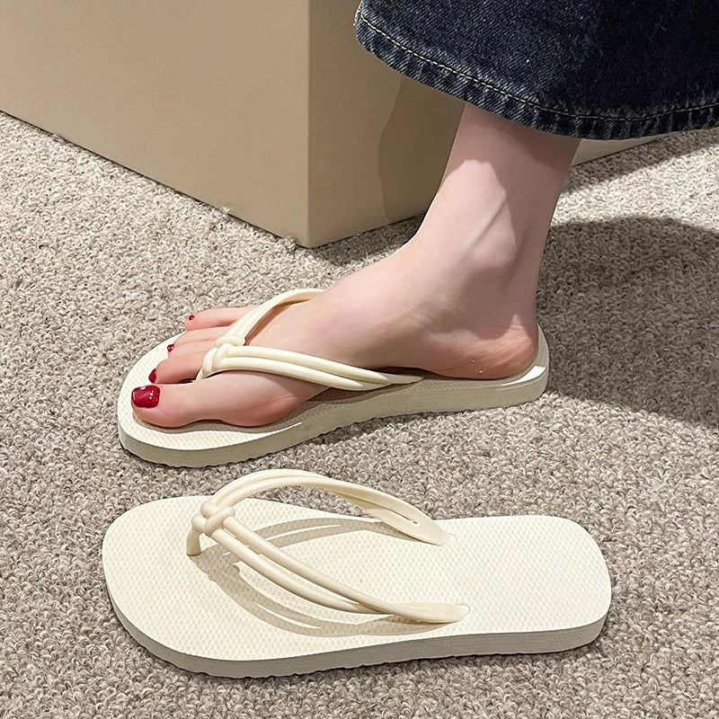 Women's Candy Color Flip Flops | Non-Slip Soft EVA Sandals