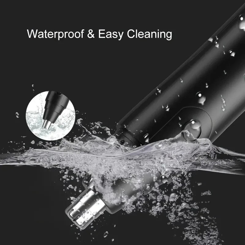 Electric Nose & Ear Hair Trimmer – Eyebrow & Neck Grooming Kit