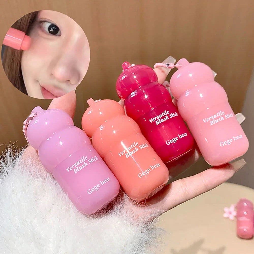 2-in-1 Lip & Cheek Blush Stick | Waterproof Long-Lasting