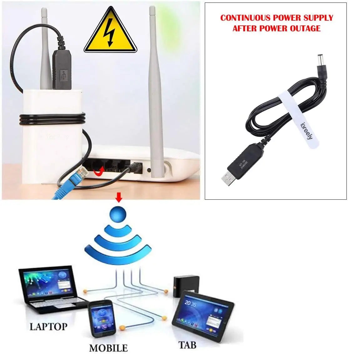 5.5*2.1mm USB DC 5V to 12V 9V Power Cable For Router WIFI Modem Fan Adapter Wire usb Boost Module Converter Via Powerbank Peaceful Pleasures Health and Wellness