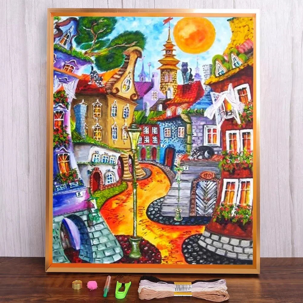 Chic Unframed Canvas Art Print | Modern Wall Decor Gift