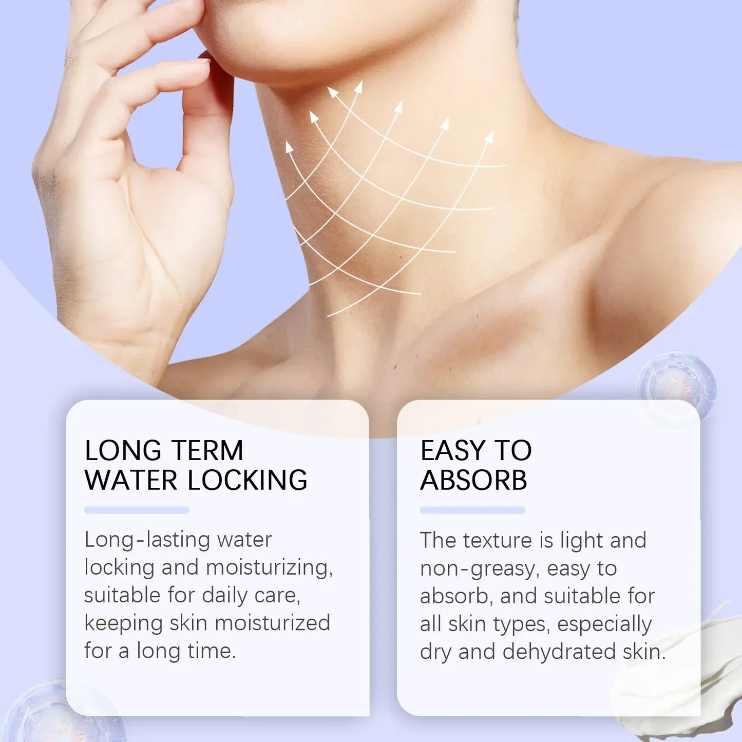 Neck Firming Lifting Cream – Fine Lines, Brightening & Moisture