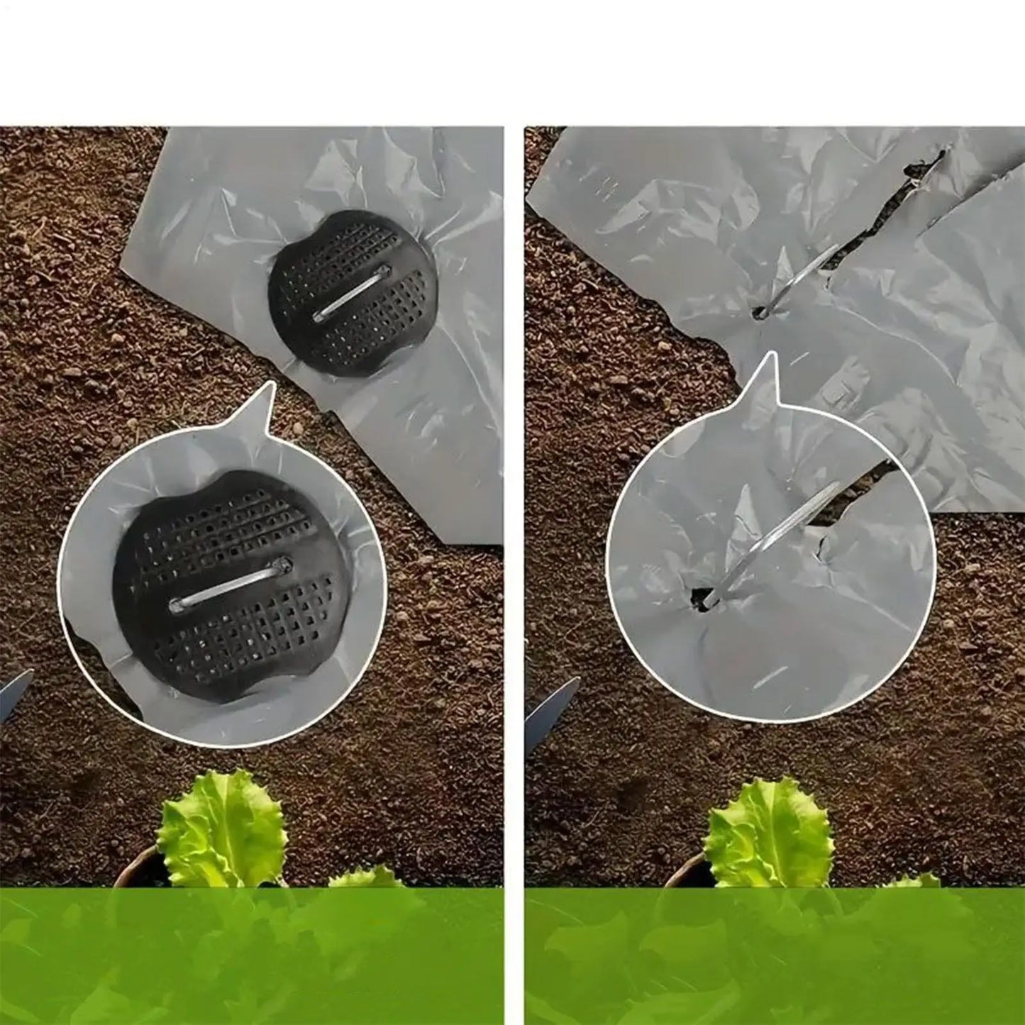 Ground Stakes 6 Inches U Shape Spikes Pegs With Gasket Landscape Pins With Pick Hook For Outdoor Yard Lawn Patio Greenhouse Peaceful Pleasures Health and Wellness