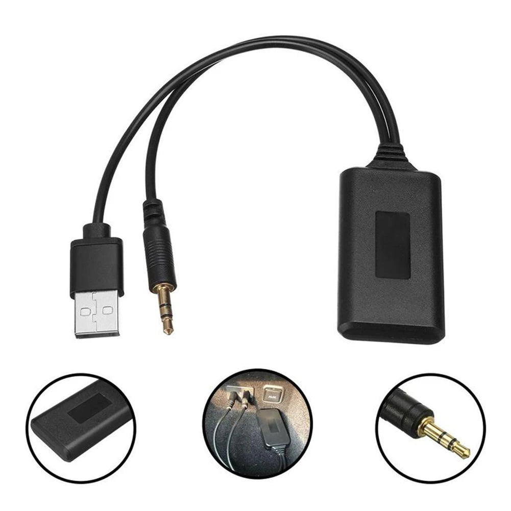 Universal Car Bluetooth Aux Adapter – Wireless Audio Peaceful Pleasures Health and Wellness