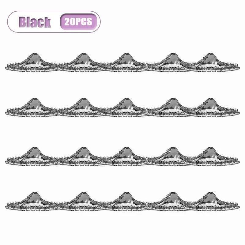 Iceberg Mesh Drain Hair Catcher 10/20 Pack – Anti-Clog Sticker