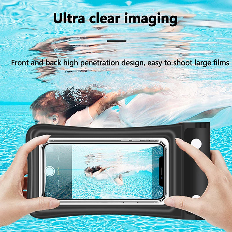 Waterproof Phone Case Touch Screen Sealed Bag – Swimming