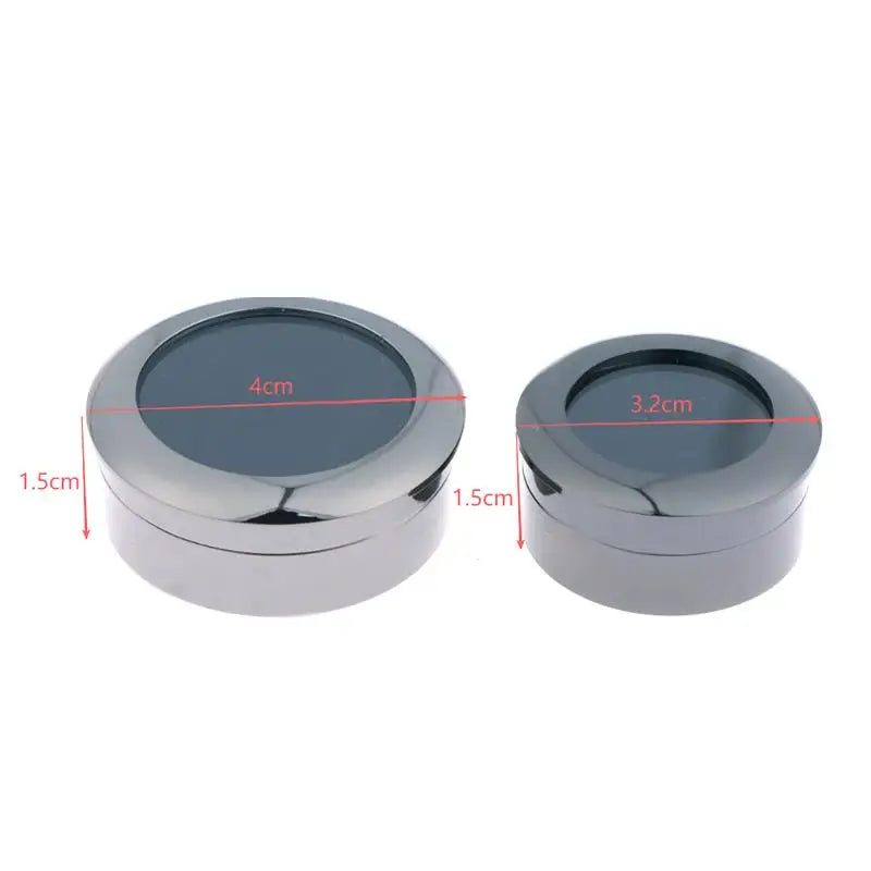 Jewelry Stone Display Box For Round Gems Secure Metal Gift Packaging Storage Organizer For Store Show Engagement Peaceful Pleasures Health and Wellness