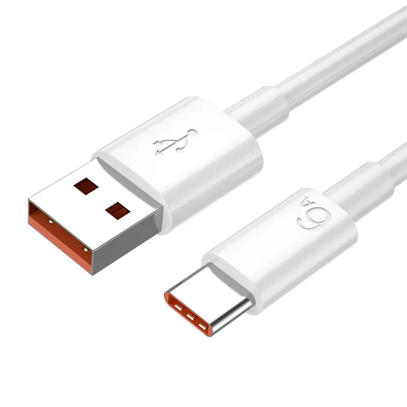 6A 66W USB-C Fast Charging Cable | Xiaomi Samsung OnePlus Huawei