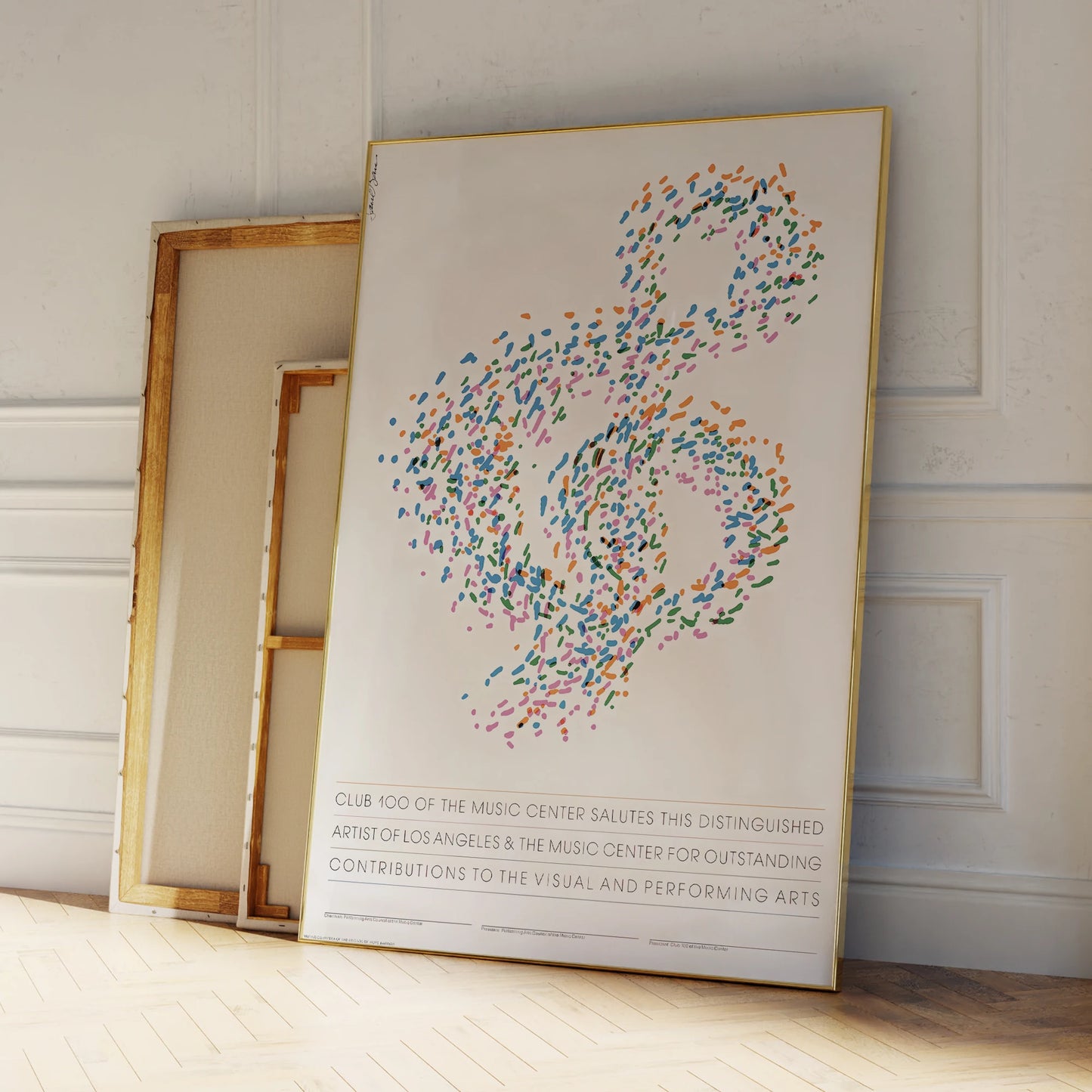 Modern Abstract Canvas Wall Art Print | LA Artist Home Decor