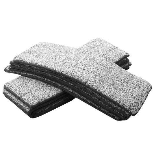 A36T-10PCS Microfiber Mop Pads House Kitchen Floor Cleaning Flat Mop Cloth Home Bathroom Replacement Mops Floor Cleaning Tools Peaceful Pleasures Health and Wellness