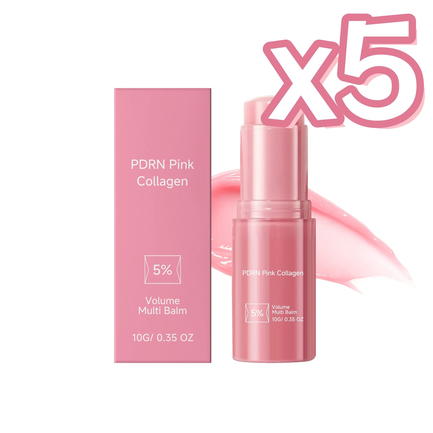 PDRN Collagen Multi Balm for Radiant Skin Peaceful Pleasures Health and Wellness 10g boxed x 5