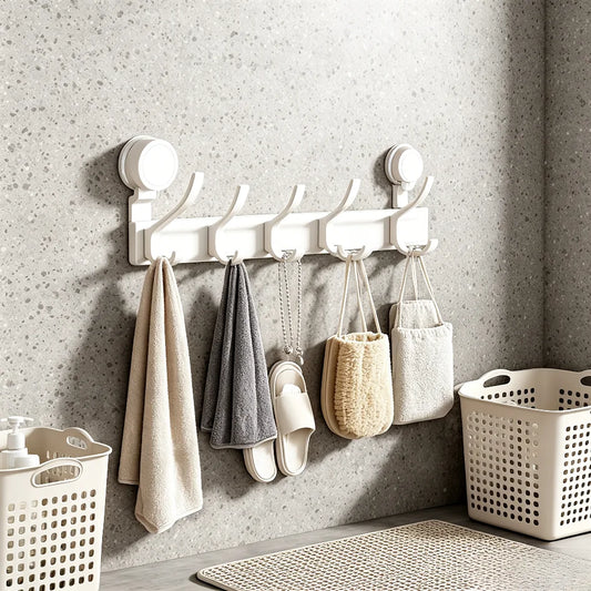 No-Drill Aluminum Suction Cup Wall Hook | Kitchen & Bathroom Suction Cup Wall Hook Peaceful Pleasures Health and Wellness