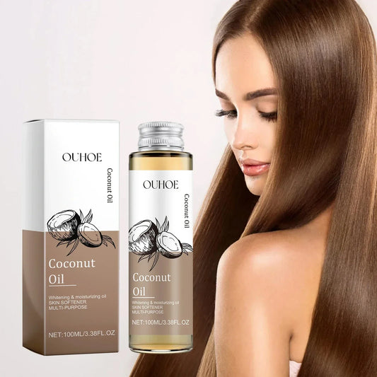 Pure Cold Pressed Coconut Oil – Hair, Skin & Makeup Remover Natural Body Oil Oasis Select
