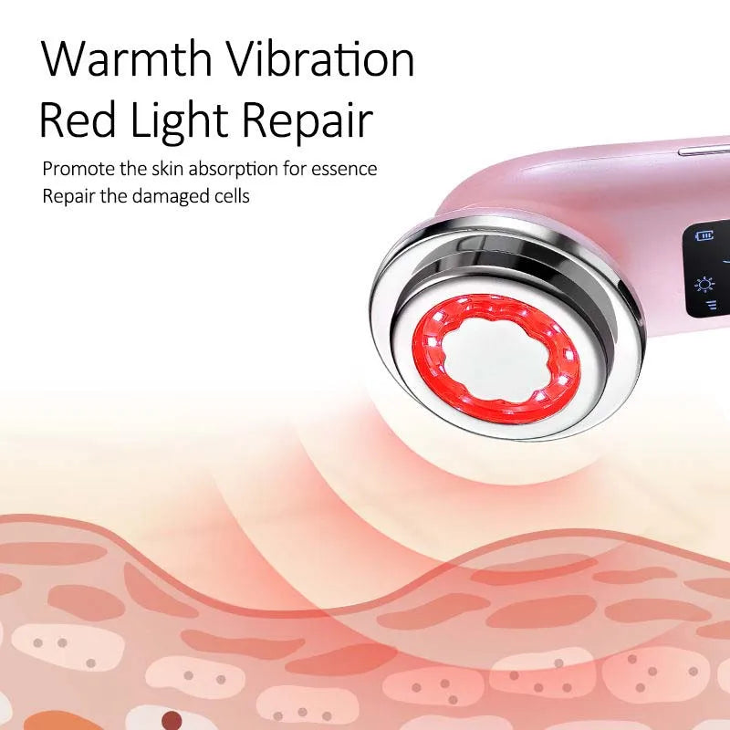 High Frequency Microcurrent Facial Machine for Skin Tightening & Rejuvenation ABS Beauty Device for Face & Neck with Peaceful Pleasures Health and Wellness