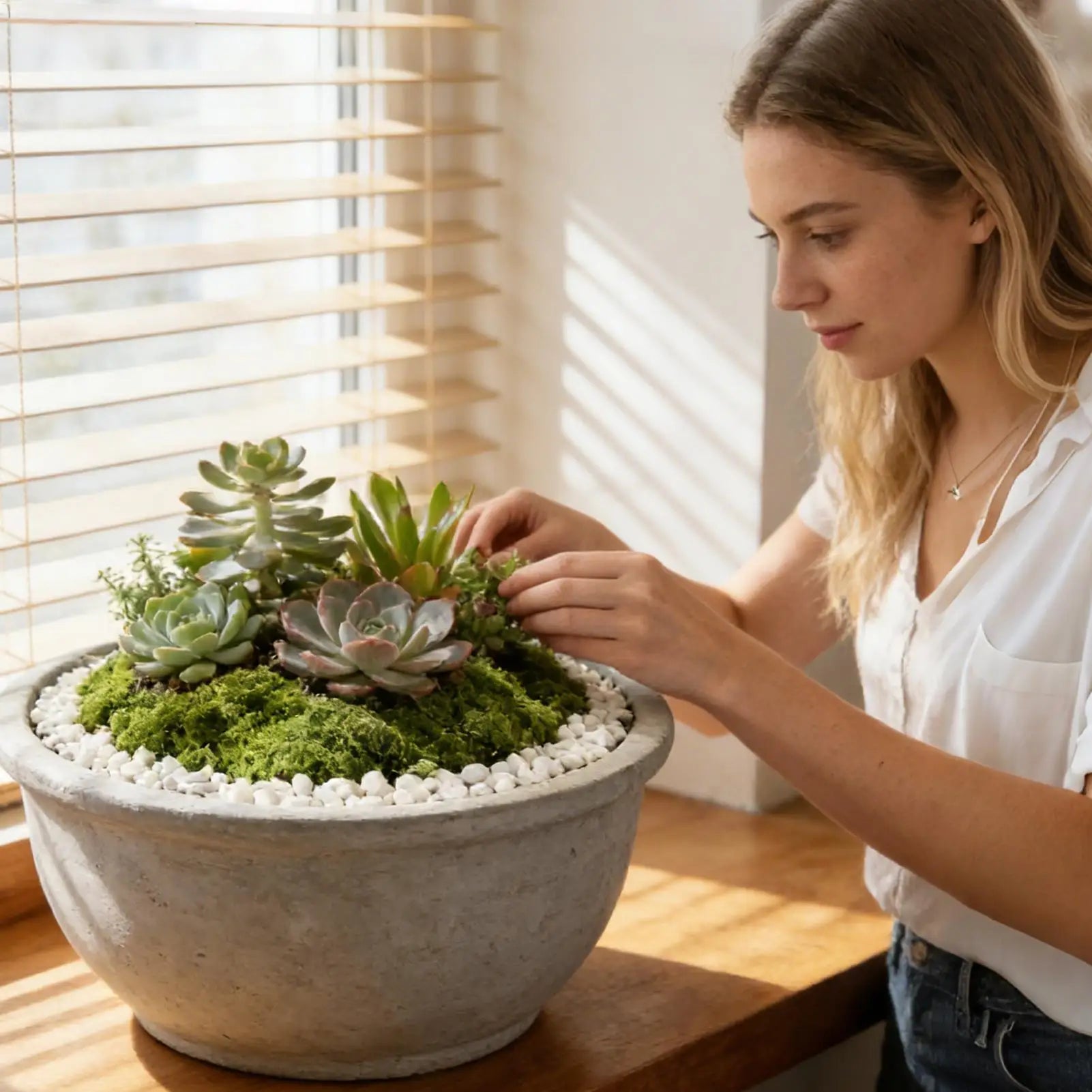 Artificial Moss UV Fade Resistant Faux Plants | Home Decor Artificial Moss Decor Peaceful Pleasures Health and Wellness