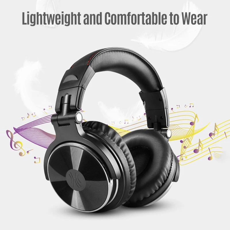 Professional Musical Instrument Monitor Headphones Wired Headset with 3.5mm & 6.5mm Audio Cables for Electrical Piano Guitar Peaceful Pleasures Health and Wellness