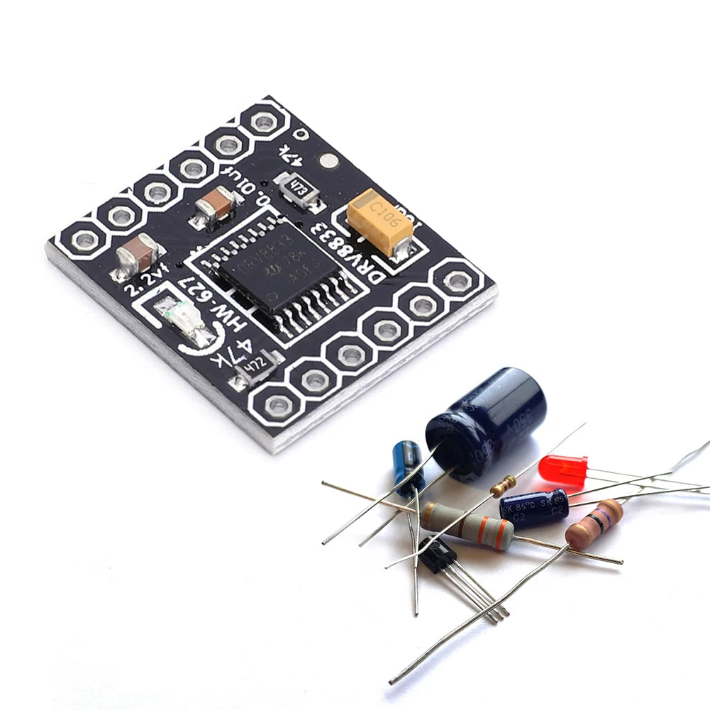 1-5pcs DRV8833 Motor Drive Module 6 Pin DC Gear Motor Driver 1.5A Single H Bridge Silent Stepper Motor Driver for Arduino Peaceful Pleasures Health and Wellness