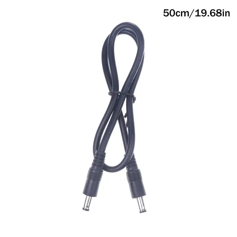 Male Plug To Male Power Supply Adapter Wire For LED Light Speaker J60A DC5521 To DC5521 Cable Cord 18AWG DC5.5mm X 2.1mm Peaceful Pleasures Health and Wellness A1