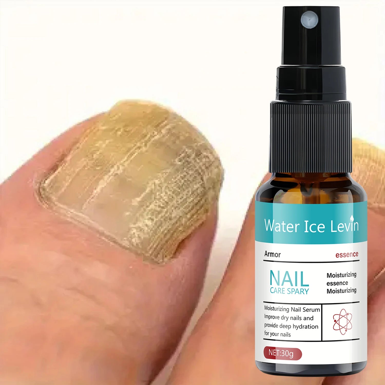 Nail & Cuticle Serum Spray | Hyaluronic Acid + Vitamins Nail & Cuticle Serum Peaceful Pleasures Health and Wellness