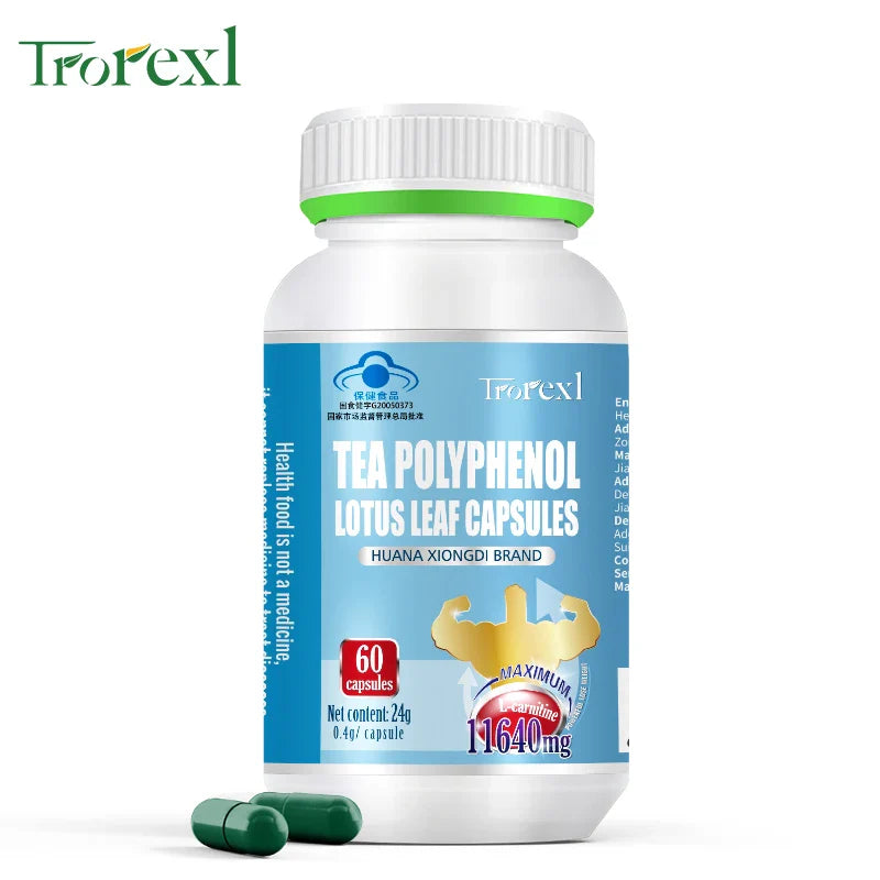 HABUMAMA L-Carnitine Slimming Capsules – 60 Caps | Unisex