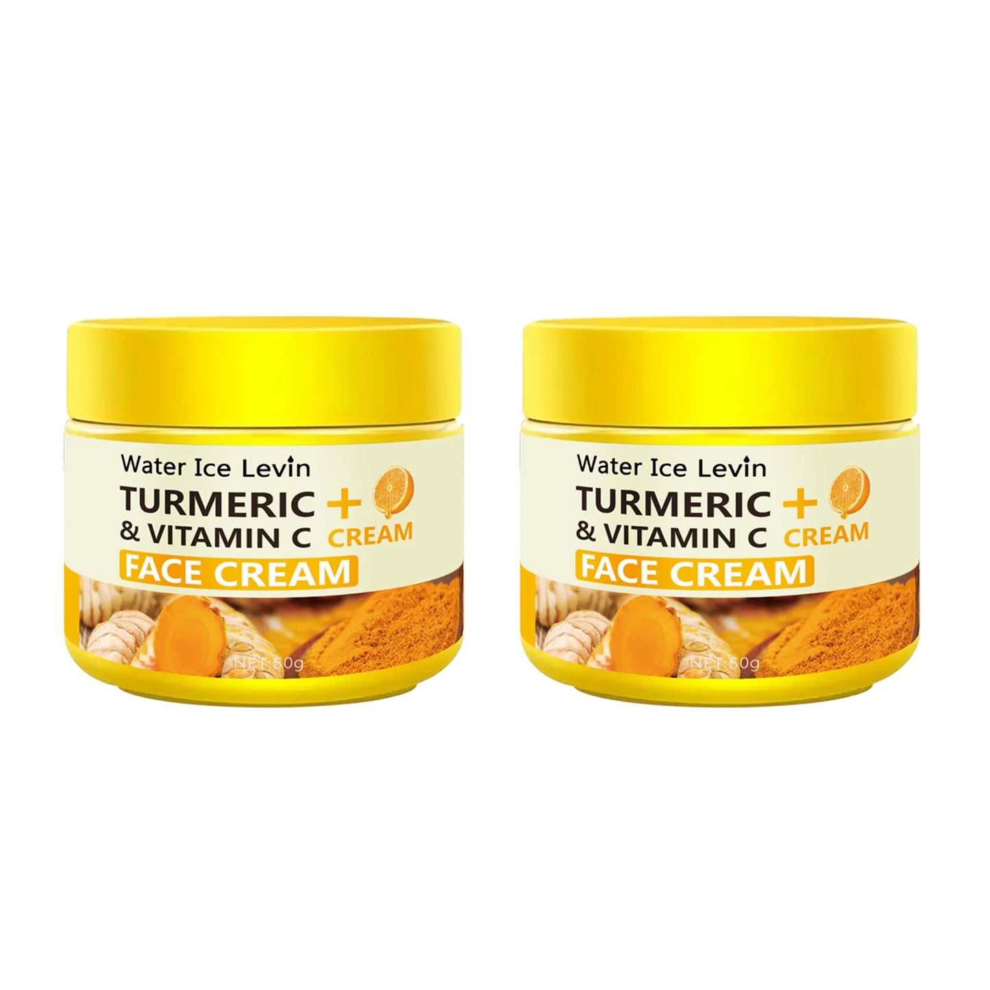Turmeric Vitamin C Anti-Aging Face Cream | Hyaluronic Acid 50g