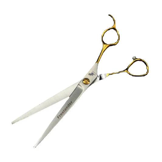 7 Inch Professional Pet Shop Scissors, Dog Grooming Scissors Straight Scissors Suitable for Big Dog Hair Trimming Peaceful Pleasures Health and Wellness Default Title