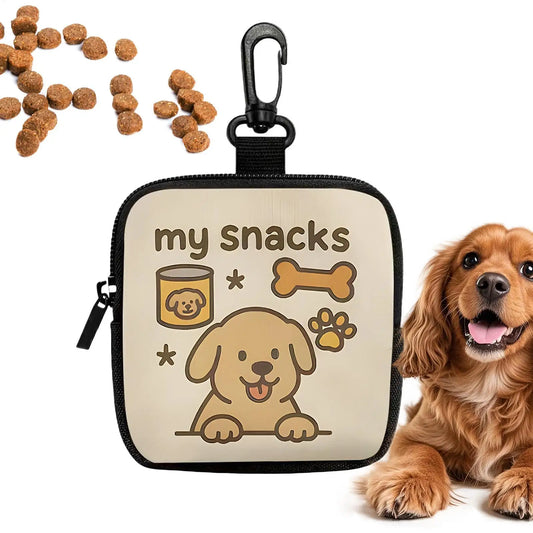Portable Dog Treat Training Bag with Hook & Zipper Dog Training Pouch Oasis Select