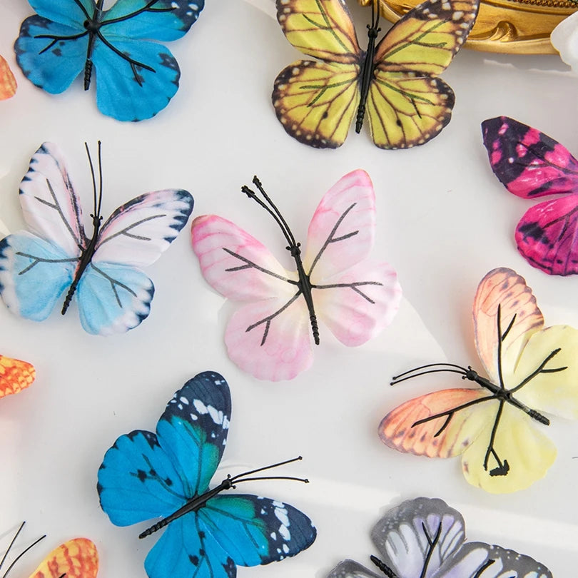 3D Artificial Silk Butterflies – Wedding, Party & DIY Decor