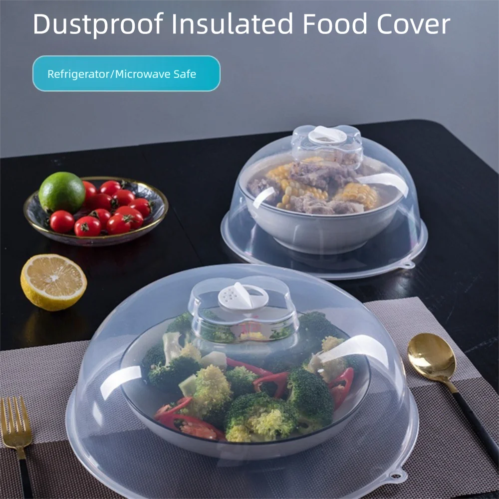 Transparent Microwave Splatter Cover | BPA-Free Dome Lid