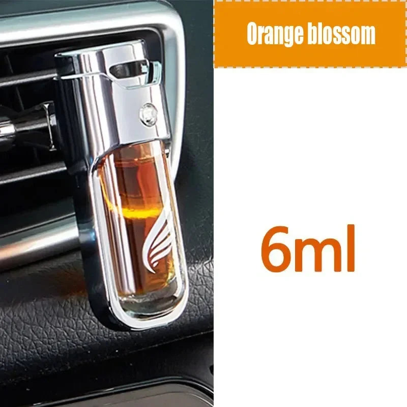 Car Air Freshener Outlet Fragrance Magnetic Design Auto Accessories Interior Perfume Diffuse Peaceful Pleasures Health and Wellness Orange blossom