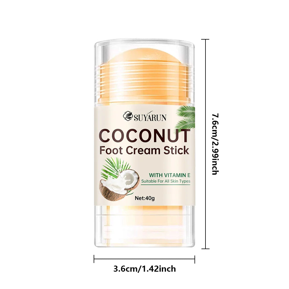 SUYARUN Coconut Foot Balm Stick – Moisturizing Heel Care