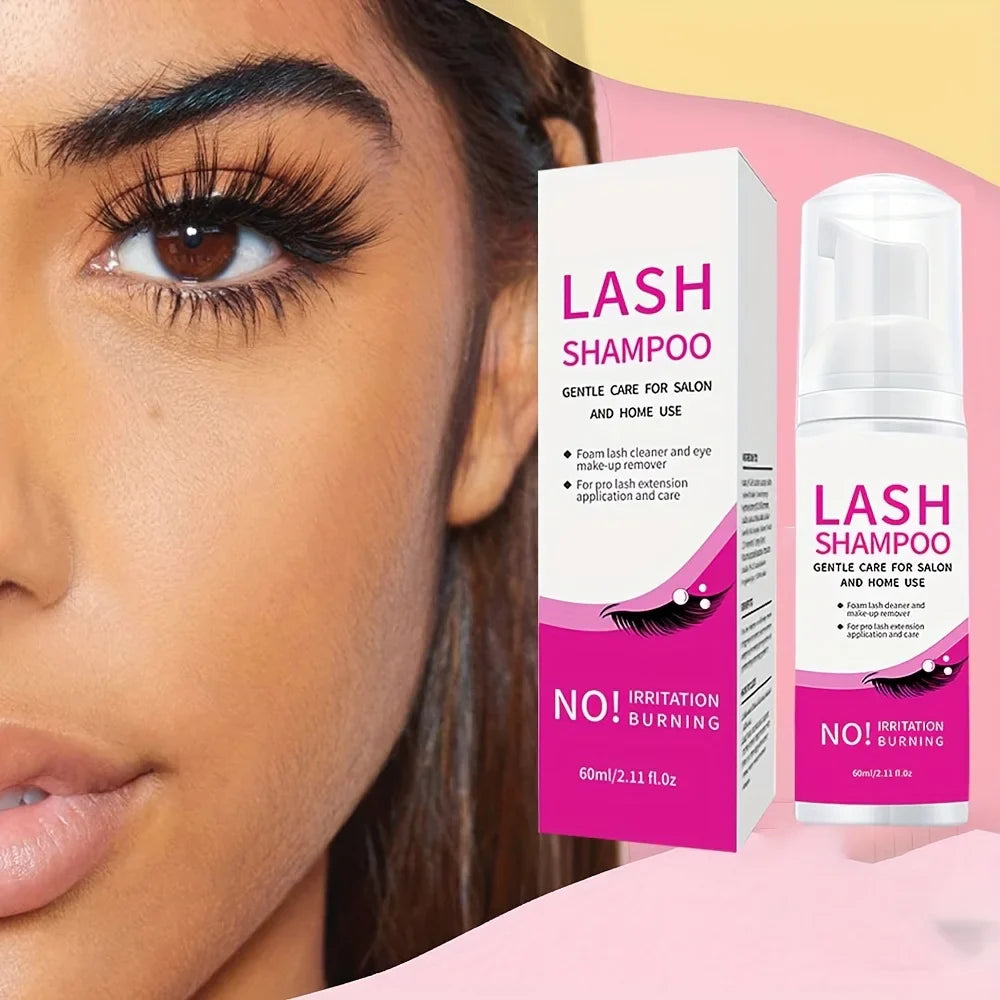 Eyelash Cleanser & Mascara Remover | Gentle Rich Foam 60ml