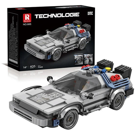 1 24 Classic Movie Racing Car Building Blocks MOC Model Sport Cars Peaceful Pleasures Health and Wellness With box