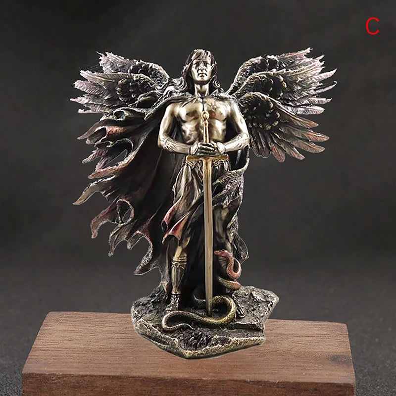 Metatron Angel Sacred Geometry Statue | Prophet Enoch Figurine