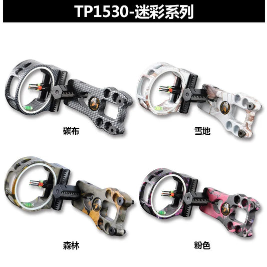 Archery TOPOINT TP1530 Sight Compound Bow Sights 3 Pin 0 029 Fiber Peaceful Pleasures Health and Wellness cardon
